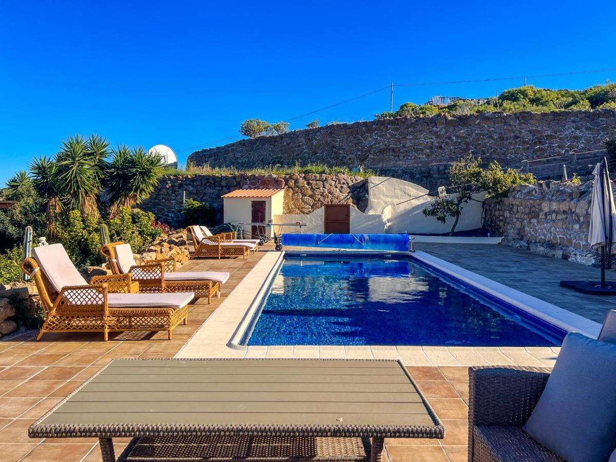 Exquisite Rural House With Garden, Pool And Sea Views Vila Arico Viejo Exterior foto