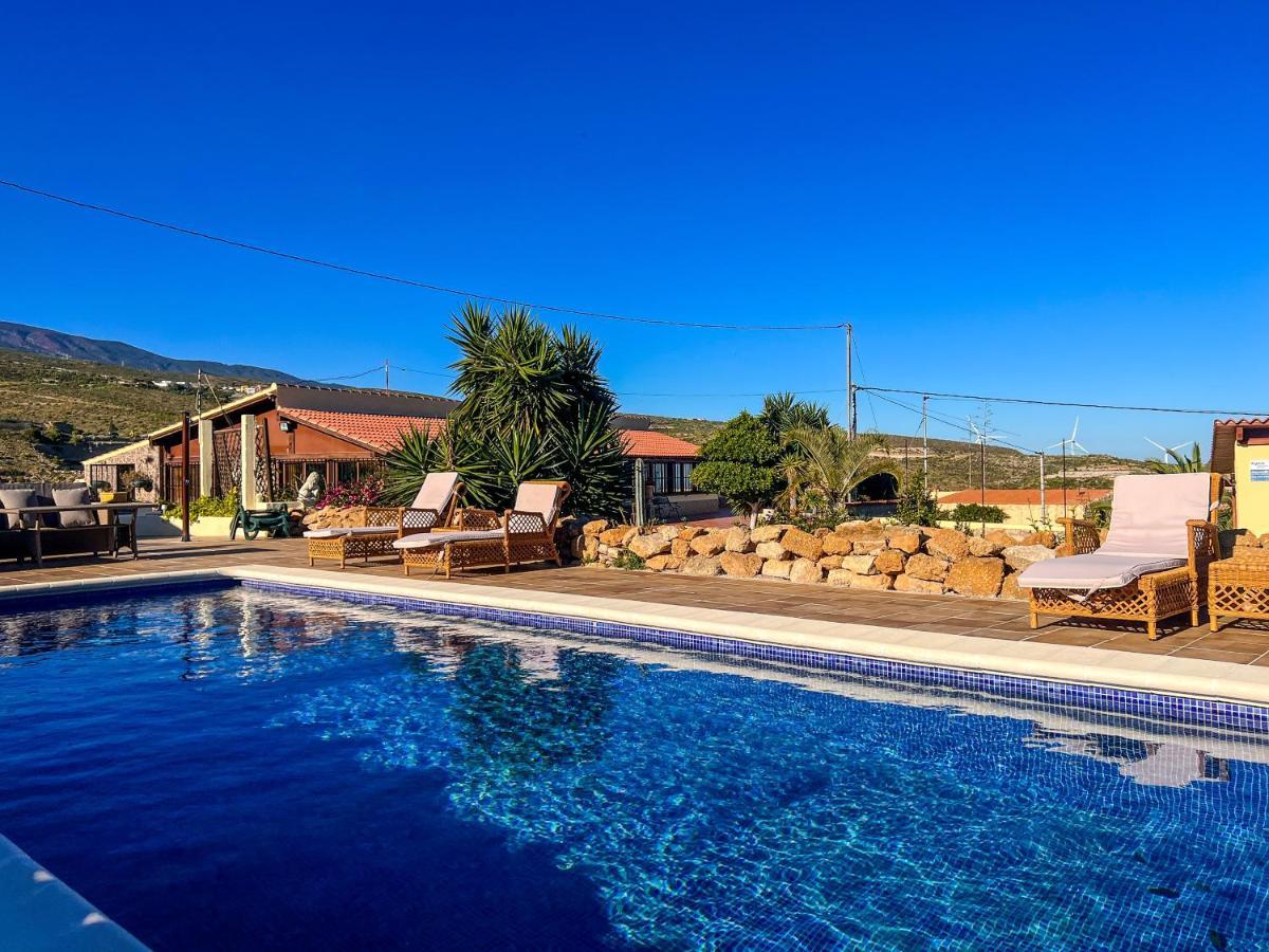 Exquisite Rural House With Garden, Pool And Sea Views Vila Arico Viejo Exterior foto