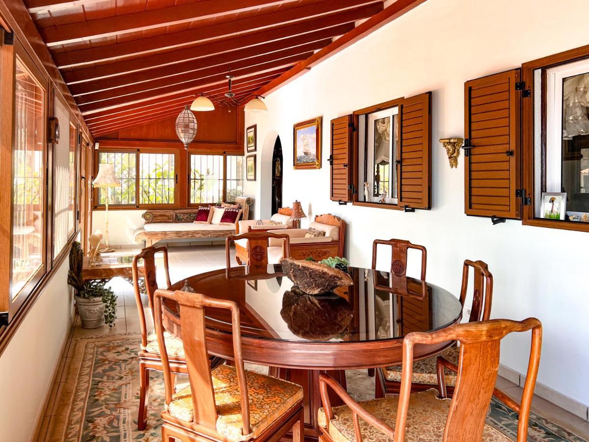Exquisite Rural House With Garden, Pool And Sea Views Vila Arico Viejo Exterior foto