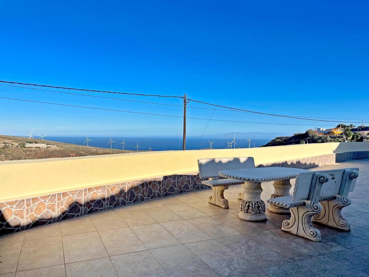 Exquisite Rural House With Garden, Pool And Sea Views Vila Arico Viejo Exterior foto