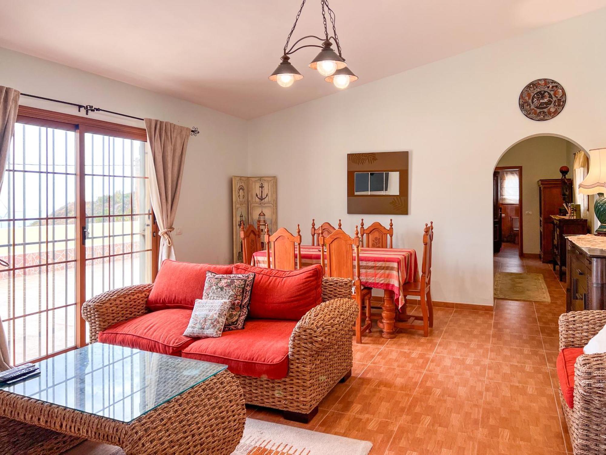 Exquisite Rural House With Garden, Pool And Sea Views Vila Arico Viejo Exterior foto
