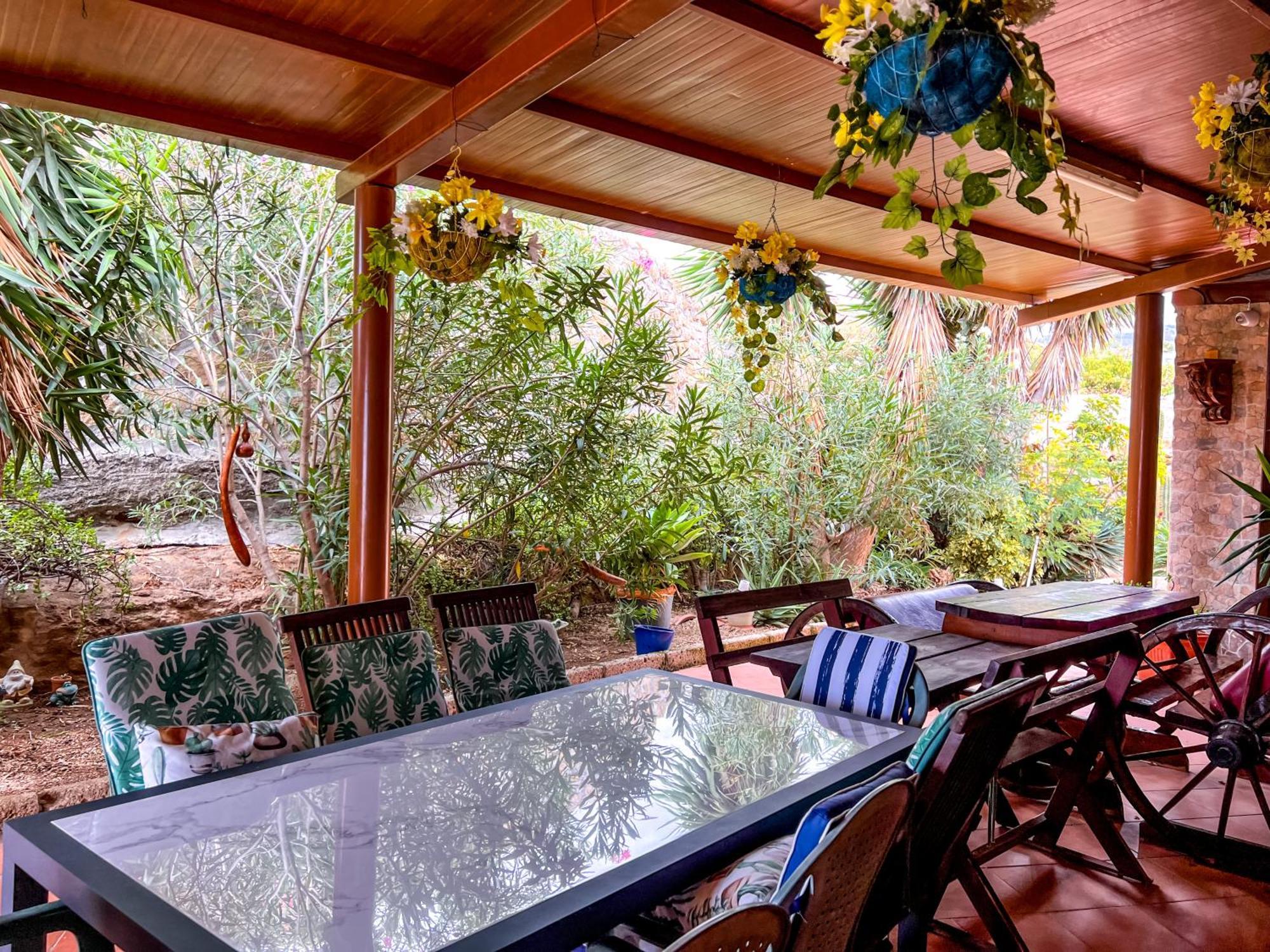 Exquisite Rural House With Garden, Pool And Sea Views Vila Arico Viejo Exterior foto