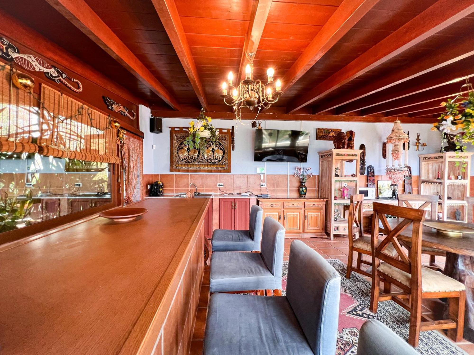 Exquisite Rural House With Garden, Pool And Sea Views Vila Arico Viejo Exterior foto
