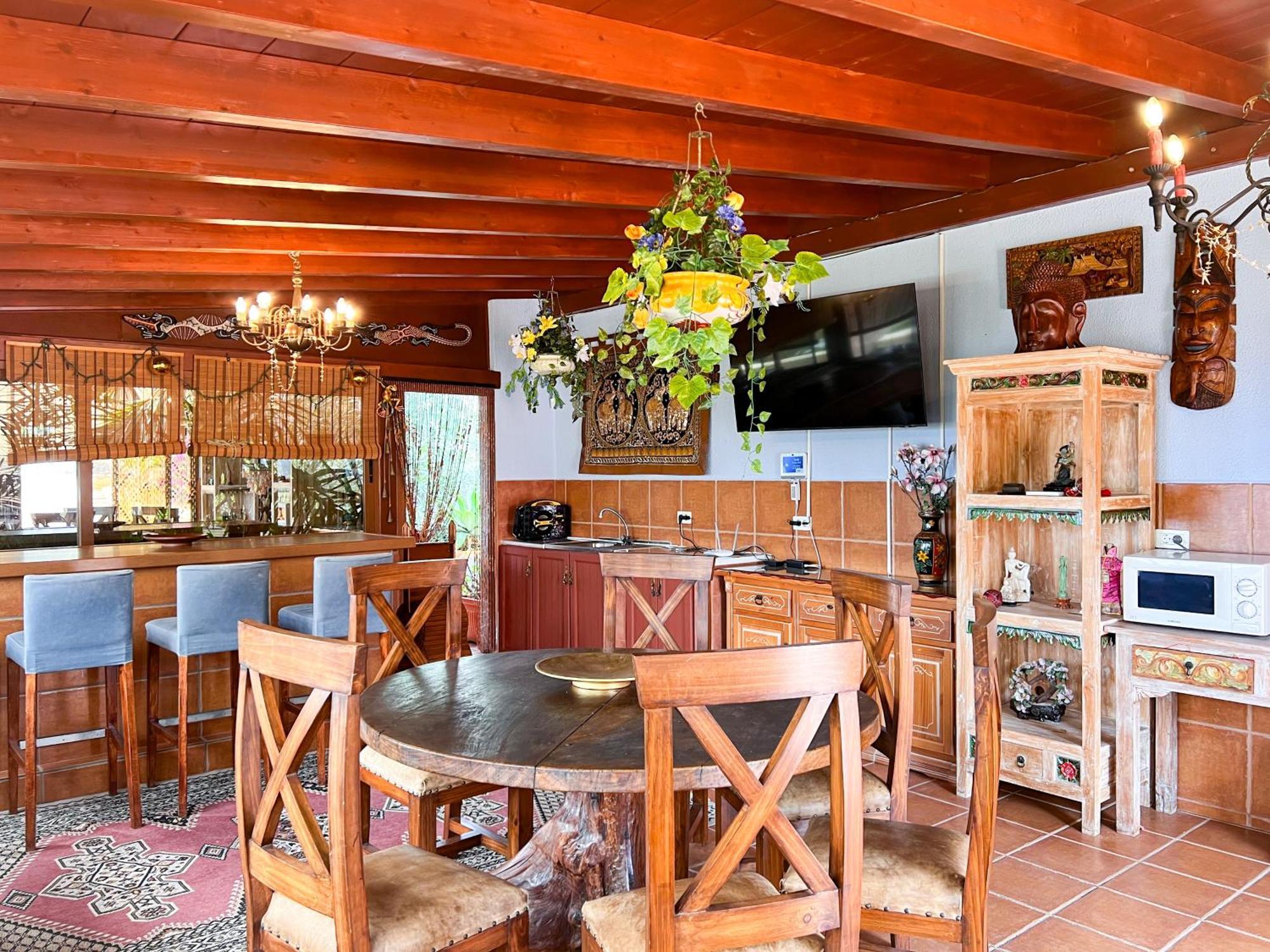 Exquisite Rural House With Garden, Pool And Sea Views Vila Arico Viejo Exterior foto